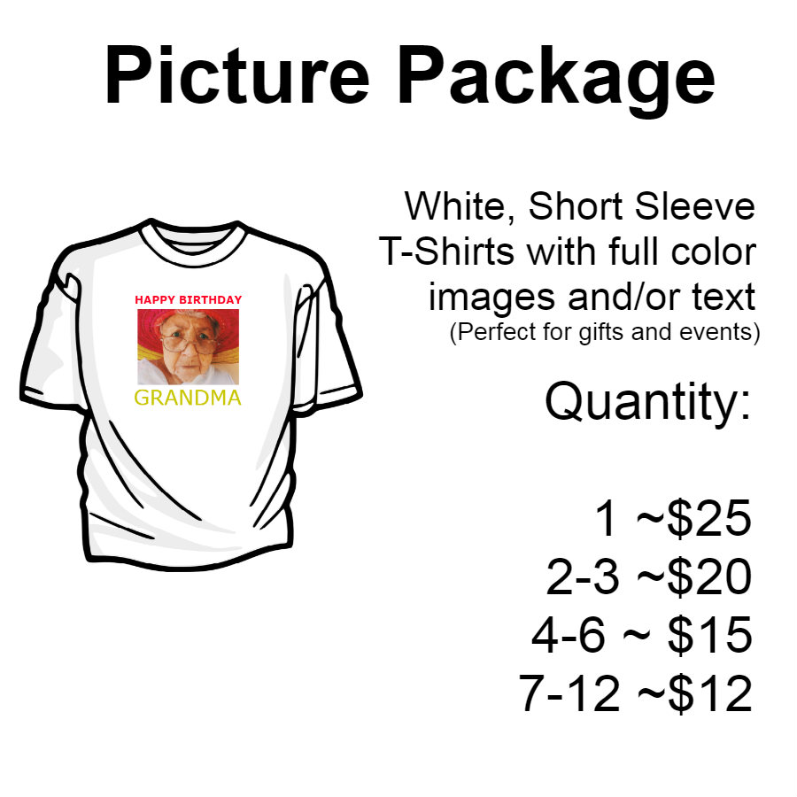Picture Pricing Package
